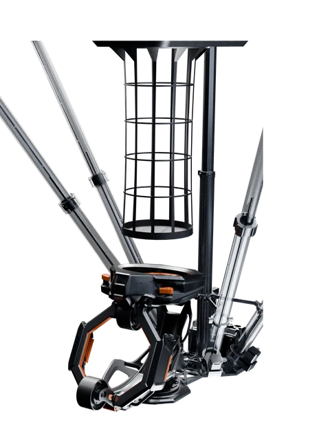 ArcX Swish Goat — machine with the electric net system